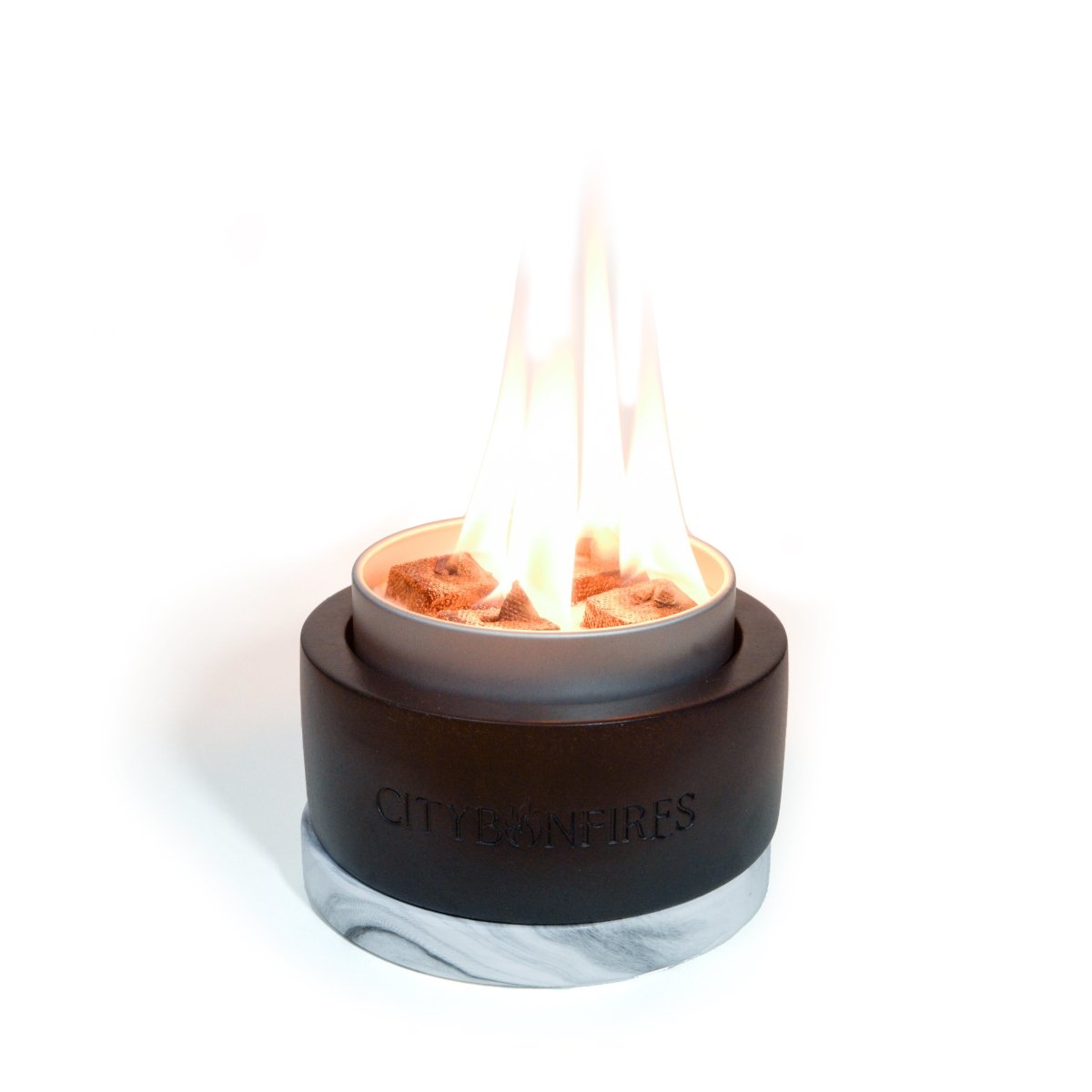 Tabletop Fire Bowl + 1 City Bonfire Portable Fire Pit