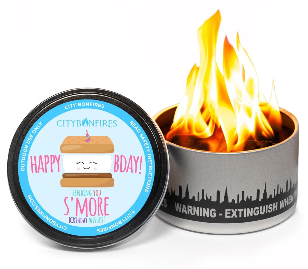 S'mores Night Pack - Happy Birthday Edition - City Bonfires