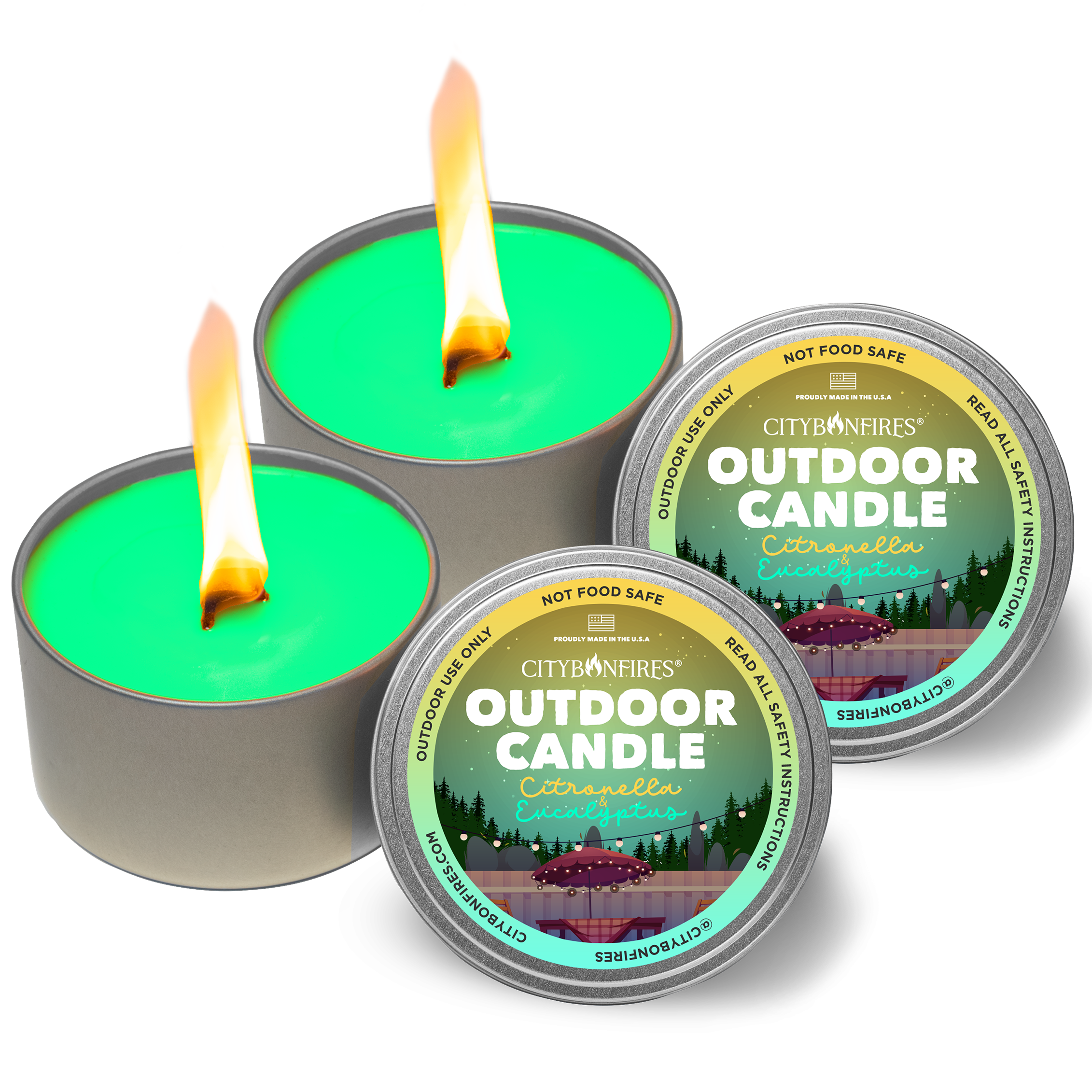 The Outdoor Candle - Citronella and Eucalyptus