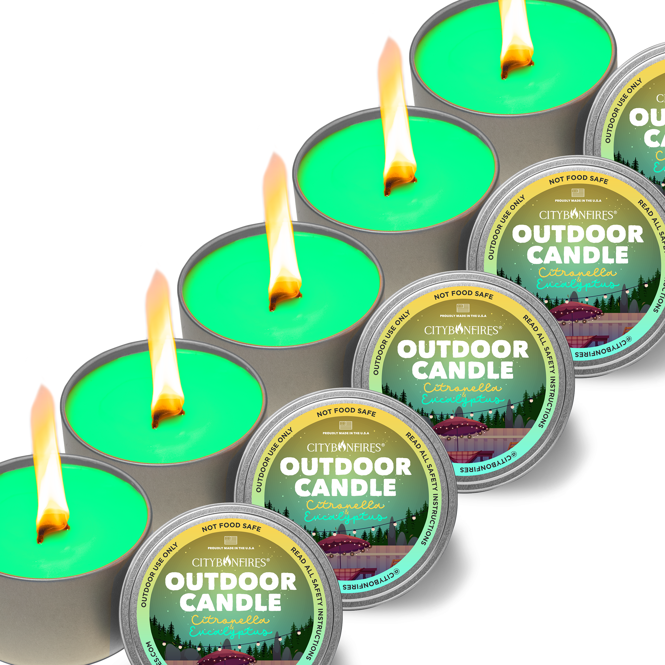The Outdoor Candle - Citronella and Eucalyptus