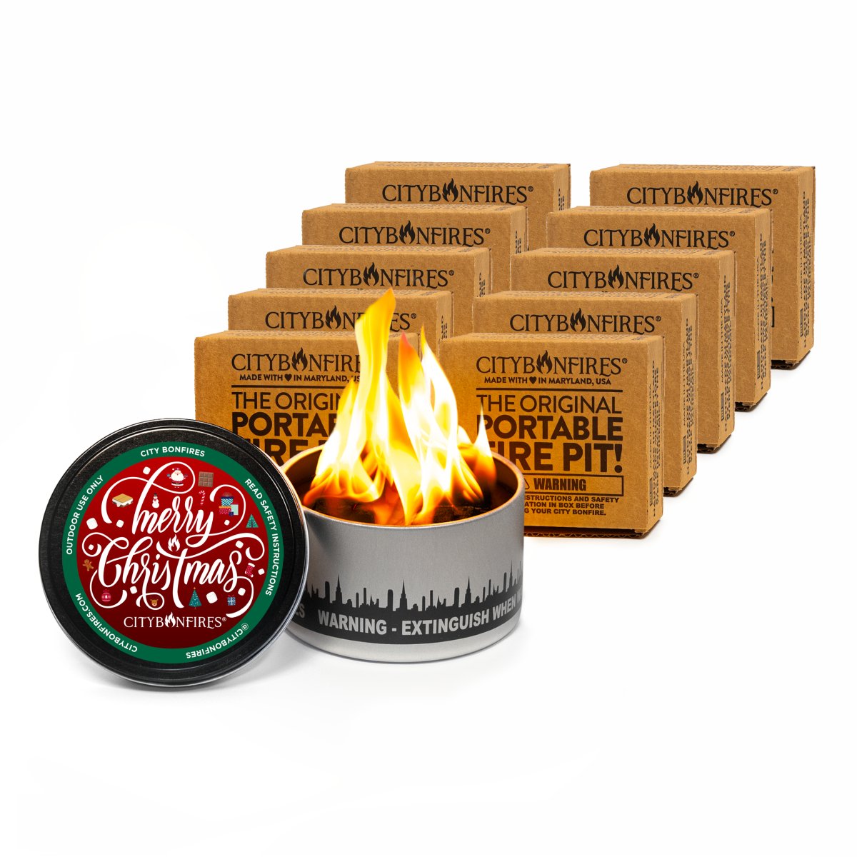 City Bonfire - Merry Christmas Edition - City Bonfires