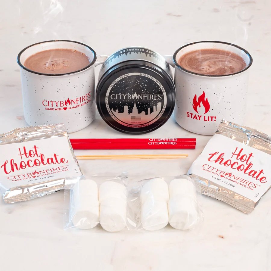 City Bonfires Deluxe Hot Chocolate Kit - City Bonfires