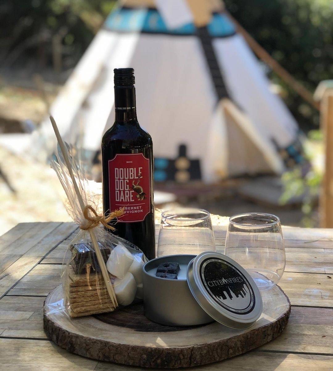 Tiny Bonfires Make Glamping & Camping in California the Best