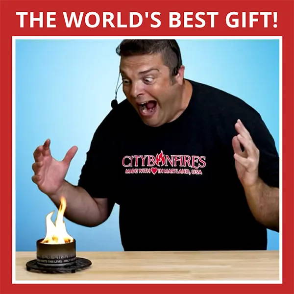 The World’s Best Gift: City Bonfires Portable Fire Pit