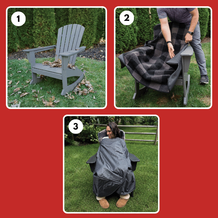 How to use the Chair Blanket Deluxe