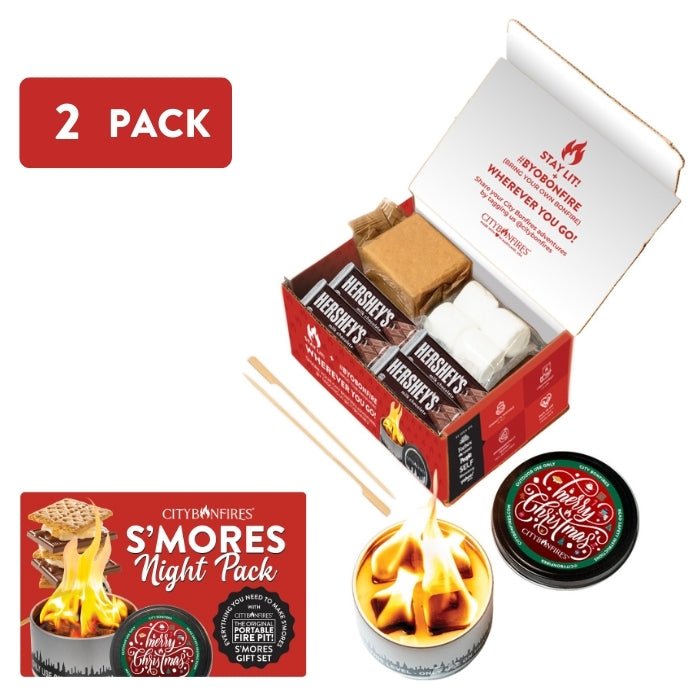 S'mores Night Pack - Merry Christmas Edition - City Bonfires