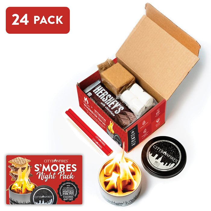 24 S'mores Night Packs Gifting Bundle - City Bonfires
